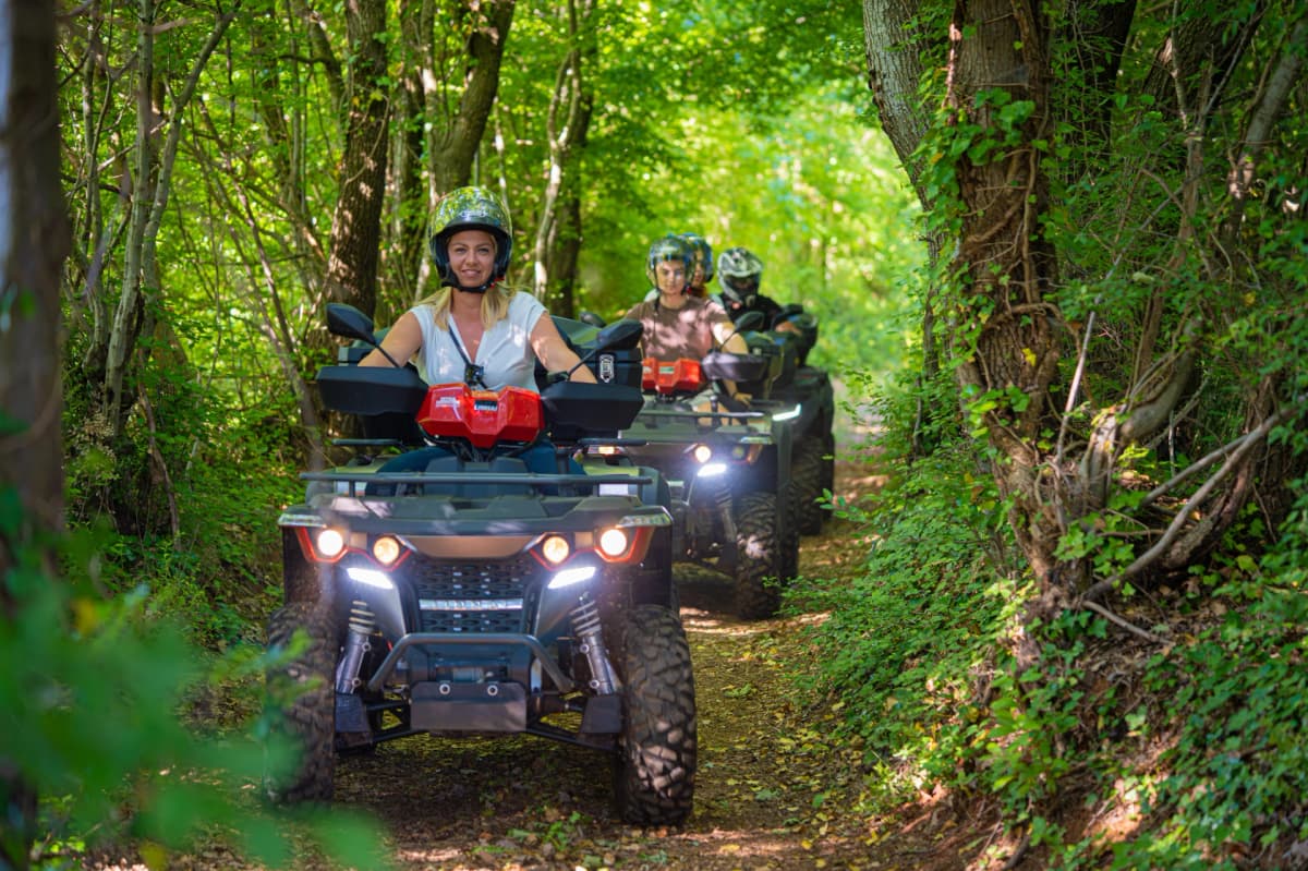 Rovinj; QUAD safari